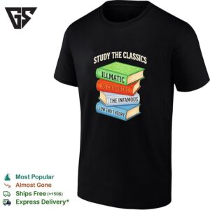 Study The Classics Illmatic 36 Chambers The Infamous Low End Theory Album T-Shirt