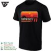 Summer Of ’77 Retro Sunset Skyline Vintage Graphic T-Shirt