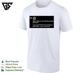 Taylor And 119 Others Liked You Post T-Shirt