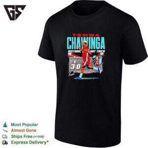Teamwa Chawinga Historic Hat Trich 3 0 Signature T-Shirt