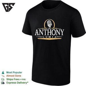 The Anthony Cumia Show Podcast Logo Brand Identity Premium Cotton Apparel T-Shirt