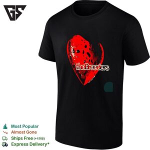 The Breeders Heart Symbol Logo Rock Band Music Retro T-Shirt