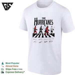 The Carolina Hurricanes Road On Crosswalk Signature T-Shirt