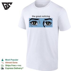 The Great Noticing Ice Blue T-Shirt