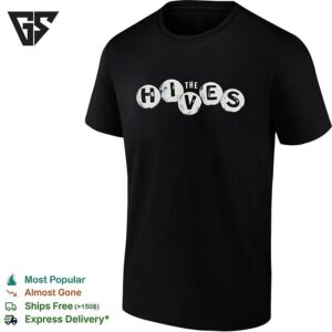 The Hives Band Logo Circular Stamp Typography T-Shirt