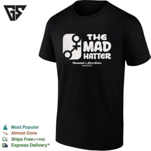 The Mad Hatter Cincinnati’s First Disco Oakley Retro Nightclub Logo Graphic T-Shirt
