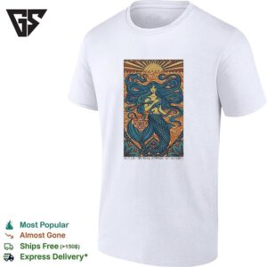 The Mermaid Dave Matthews Band West Palm Beach Florida Ithink Financial Amphitheatre On May 29 2026 T-Shirt