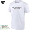 The Most Politically Incorrect Man Alive Cream Background Bold Text T-Shirt