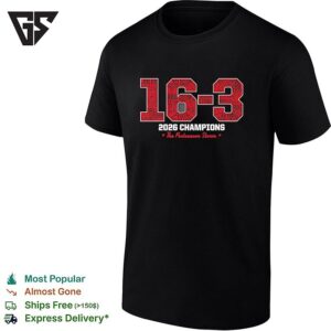 The Postseason Storm 2026 16 3 Champions Hockey Roster Poster T-Shirt