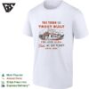 The Town That Trout Built Population Sign Fish Market Illustration Graphic T-Shirt