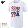This Queen Was Born On Aug 23 Birthday Black Woman Celebration T-Shirt