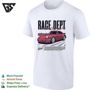 Throtl Race Dept Porsche 911 World Championship Team Graphic T-Shirt