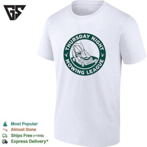 Thursday Night Mowing League Lawnmower Badge T-Shirt