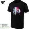 Tokio Hotel Band Group Portrait Pink Paint Splatter Background Graphic T-Shirt