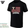 Toledo Mud Hens Baseball Flag Logo And Text Design Fan Apparel Graphic T-Shirt