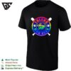 Toledo Mud Hens Pride Rainbow Logo Crossed Baseball Bats And Balls Graphic T-Shirt