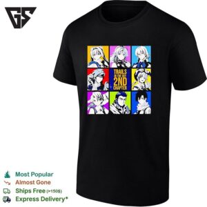 Trails In The Sky 2nd Chapter Main Cast Vintage T-Shirt