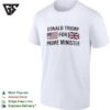 Trump For Prime Minister US UK Flag Political Humor Text T-Shirt