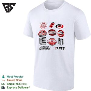 Two Time Stanley Cup Champions Eastern Conference Badge Collage T-Shirt