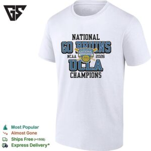 UCLA Bruins National Go Bruins UCLA 2026 Softball Champions T-Shirt