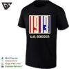 US Soccer 1913 Vintage Badge Design Bold Lettering Graphic T-Shirt