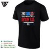 USA 250 Years Freedom Liberty Patriotic Bold Slogan T-Shirt