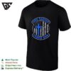 USA Thin Blue Line Christian Cross One Nation Under God T-Shirt