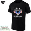 USA World Champions 250 Years In A Row Eagle Patriotic T-Shirt