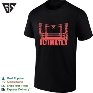 Ultimate X Wrestling Ring Silhouette T-Shirt