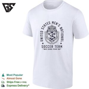 United States Men’s National Soccer Team Sammers We Sing For 90 T-Shirt