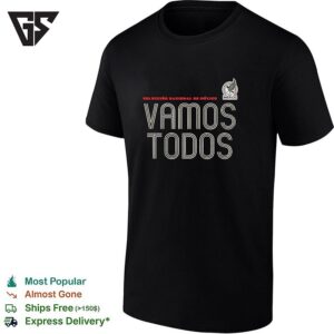 Vamos Todos Mexico Seleccion Nacional Dark Minimal T-Shirt