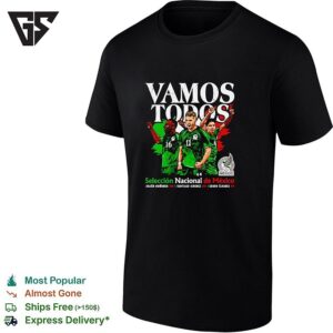 Vamos Todos Mexico Seleccion Nacional Soccer Trio Players T-Shirt