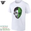 Victor Wembanyama Half-Face Half-Alien Split Portrait Digital Art T-Shirt