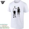 Victor Wembanyama Tall Player Duo San Antonio Portrait Monochrome T-Shirt