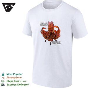 Wally Wojack Life Is A Cycle Quote Tiger Lily T-Shirt
