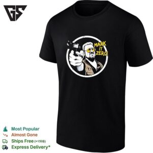 Walter Sobchak The Big Lebowski Mark It Zero Gun Humor T-Shirt