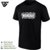Wanghaf Graffiti Style Bold Text Graphic T-Shirt