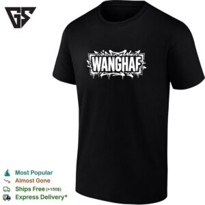 Wanghaf Graffiti Style Bold Text Graphic T-Shirt