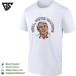 Well We’re Waiting Older Man Face Meme T-Shirt