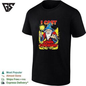 Wizard Of Chaos I Cast Down Syndrome Retro T-Shirt