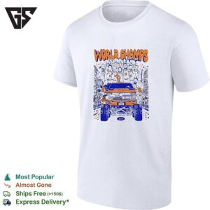 World Champs New York Basketball Victory Parade Pickup Truck Illustration Poster T-Shirt