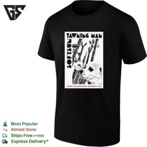 Yawning Man Softsun Monday June 8 Altroquando Zero Branco Italy Concert T-Shirt