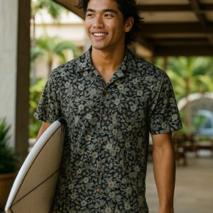 Cotton Poplin Paradise Aloha Shirt