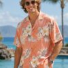 Cotton Short Sleeves Lanai Men’s Aloha Hawaiian Shirt