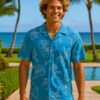 Hana Rayon Poplin Tropical Men’s T-Shirt