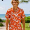 Island Tropical Cotton Aloha Shirt