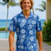Kahula Cotton Men’s Hawaiian Shirt