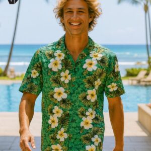 Kalea Men’s Cotton Aloha Shirt