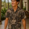 Short Sleeves Monstera Cotton Poplin Men’s T-Shirt