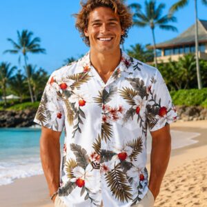 Wainapanapa Rayon Men’s Hawaiian Shirt